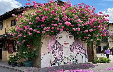 河池怎么设计网红打卡墙绘