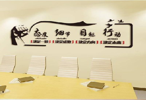 河池企业文化墙主要展示什么？