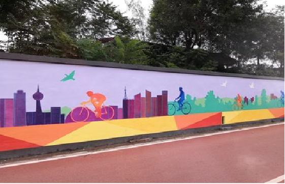 河池墙体彩绘-围墙