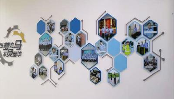 河池文化墙最常见的做法。