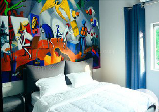 河池对于酒店的墙体彩绘而言更注重哪些方面？