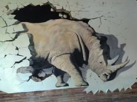 河池在墙绘中，如何绘制3D效果？